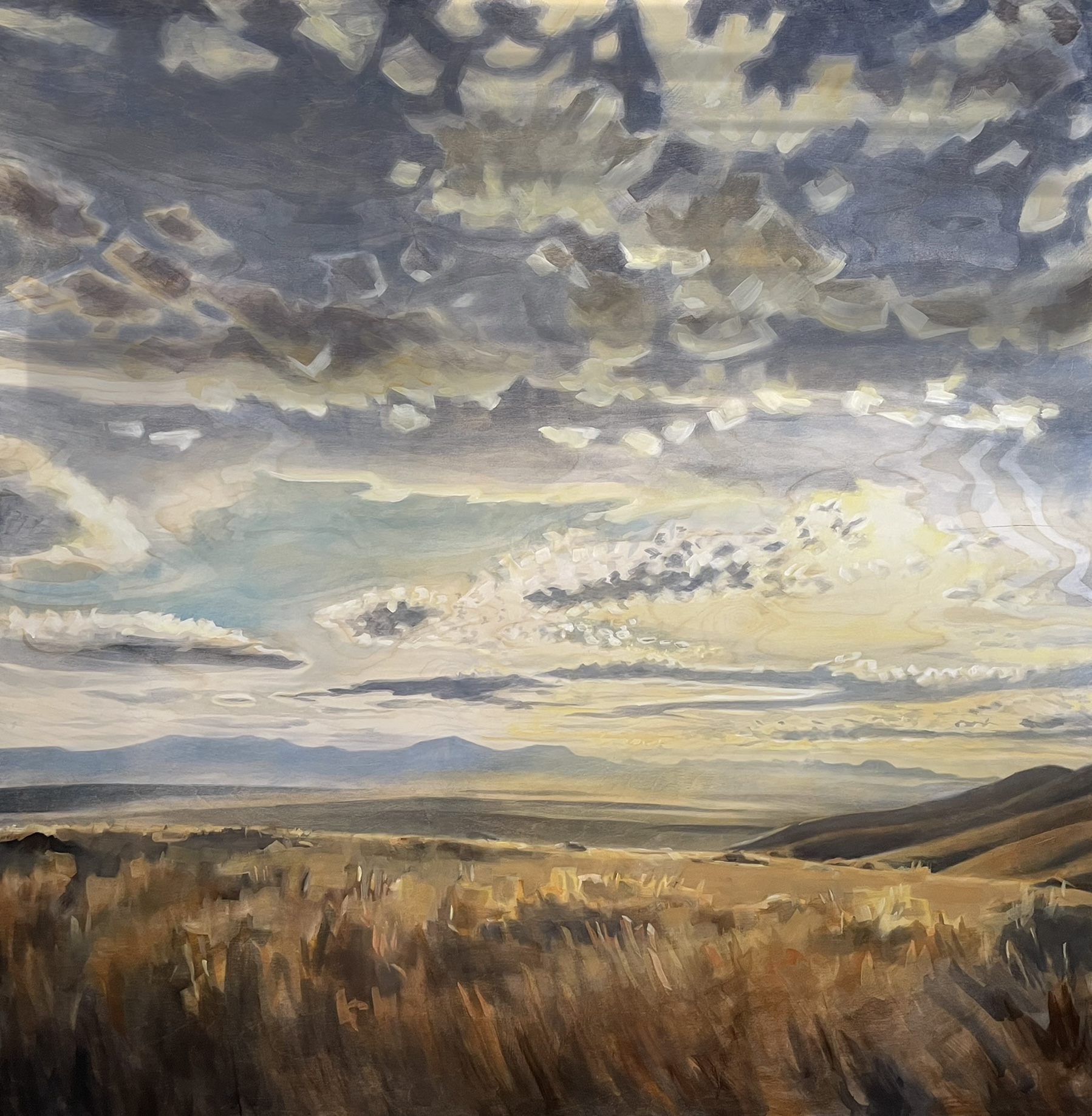 Painting by Rosanna Marmont — Alberta, 2021, oil on canvas