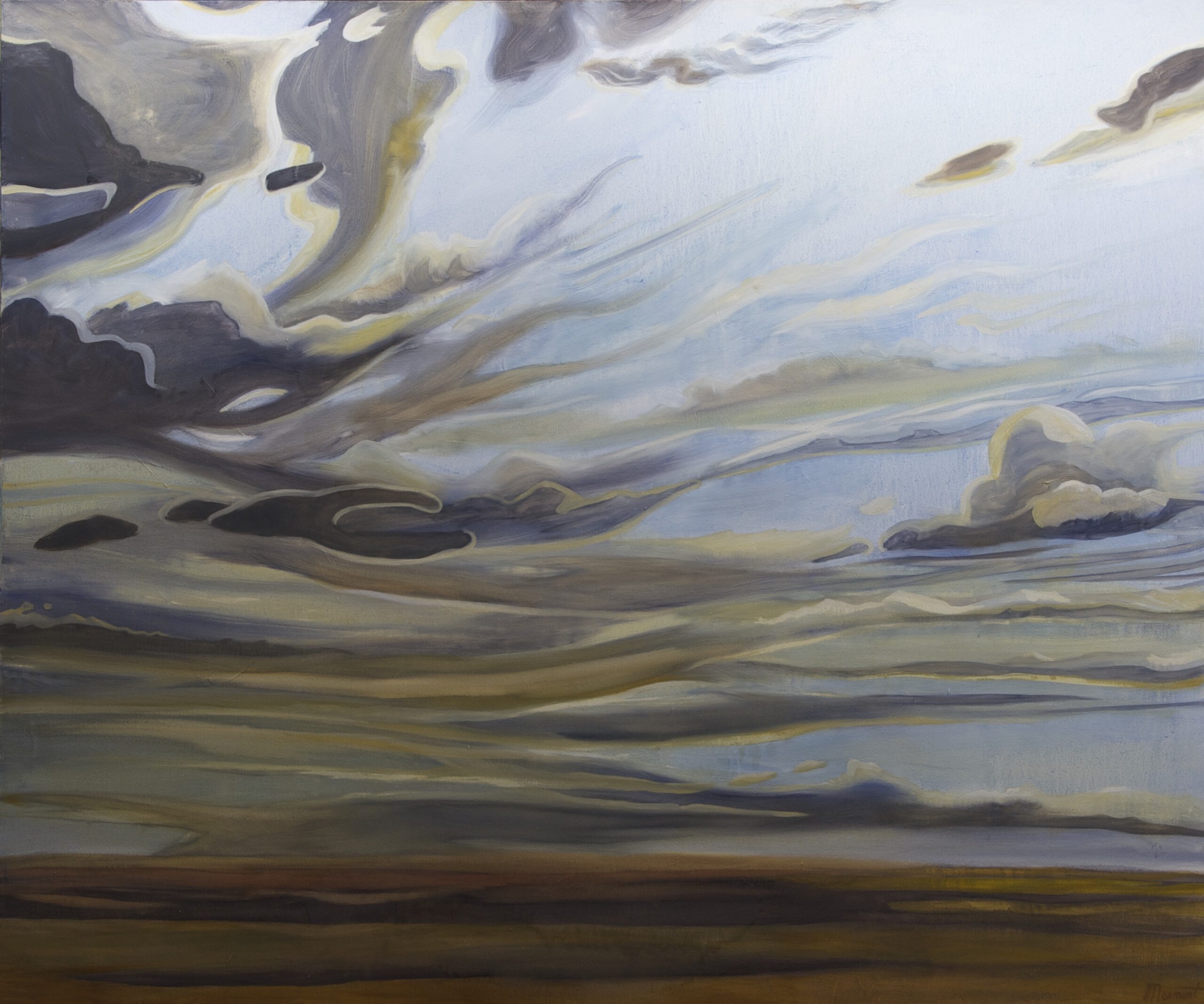 Painting by Rosanna Marmont — At Last, 2014, oil on canvas