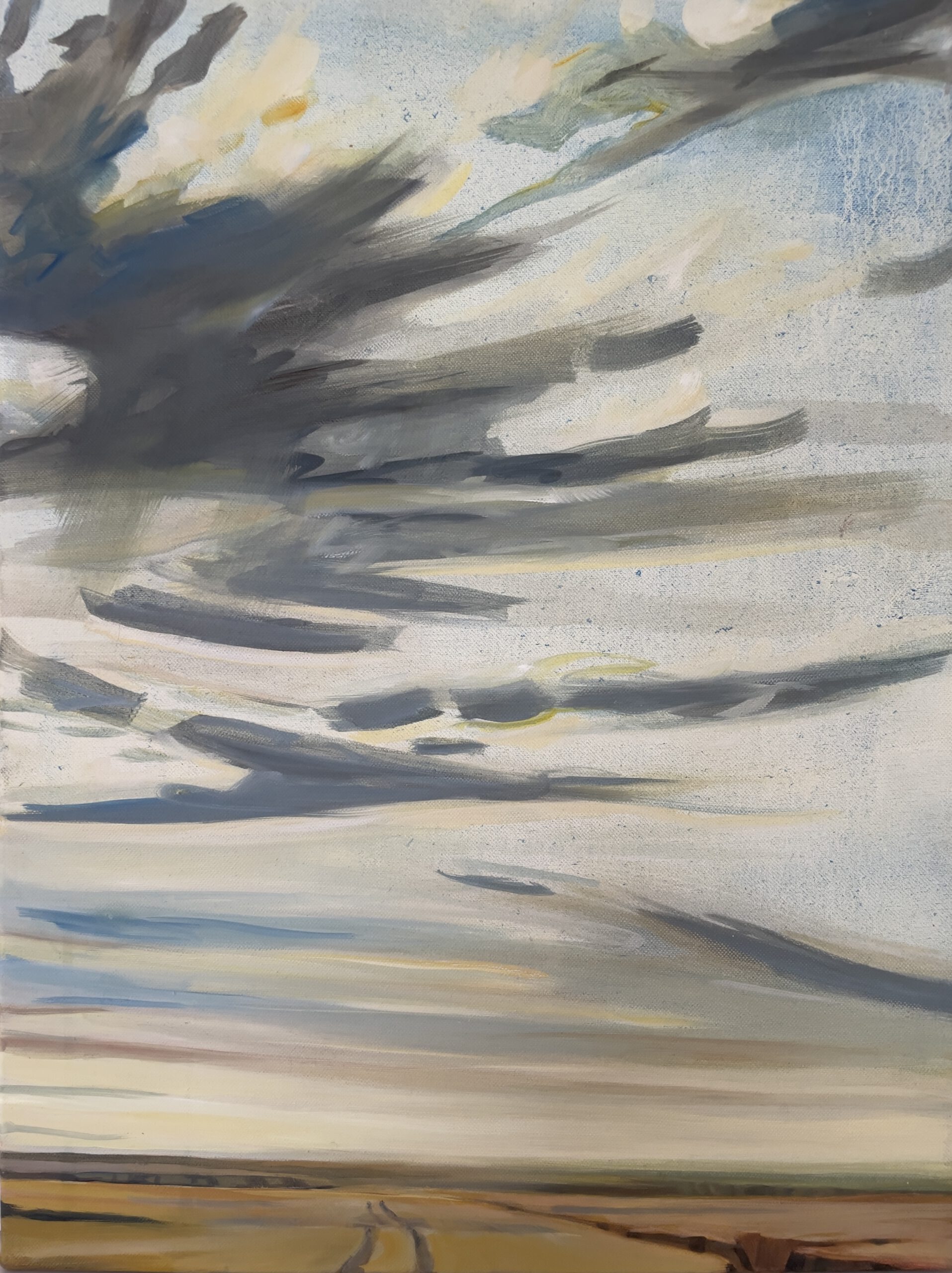 Painting by Rosanna Marmont — Nevada, 2015, oil on canvas