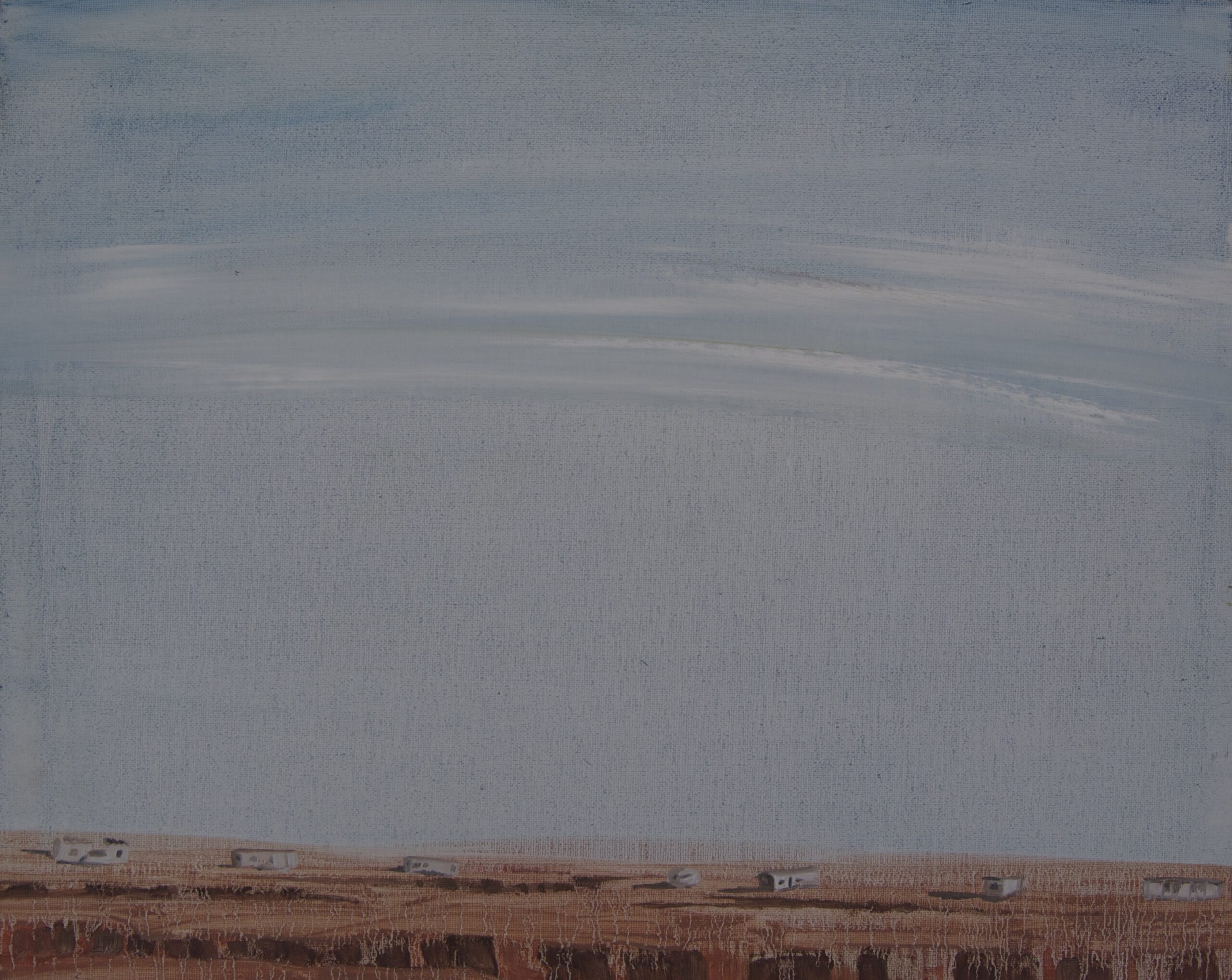 Painting by Rosanna Marmont — Tuba City, 2015, oil on canvas